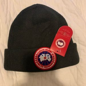 Green Canada Goose beanie